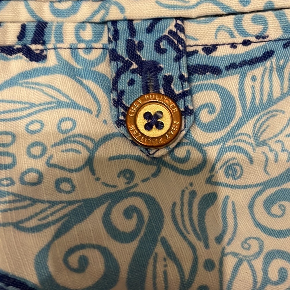 Lilly Pulitzer Original 'Stuffed Shells' Pants Holy Grail Size 10 EUC - Picture 7 of 7
